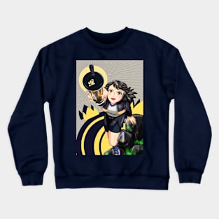 Bubble Tea Girl Crewneck Sweatshirt